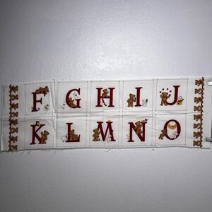 Cranston Print Works The VIP Bears *Partial* Alphabet Bears‎ Cut & Sew Fabric